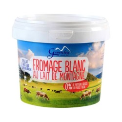 Fromage Blanc au Lait de Montagne 0% M.G. - Laiterie Gérentes